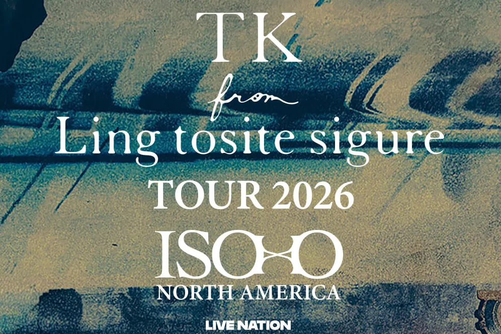 TK from Ling tosite sigure begins first-ever NA tour this May